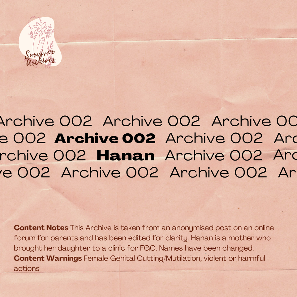 Survivor Archives: 002