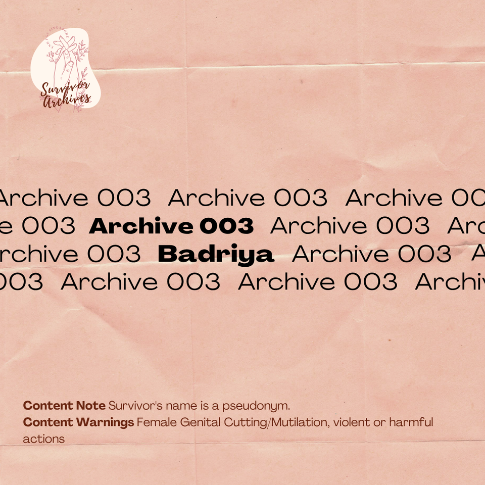Survivor Archives: 003