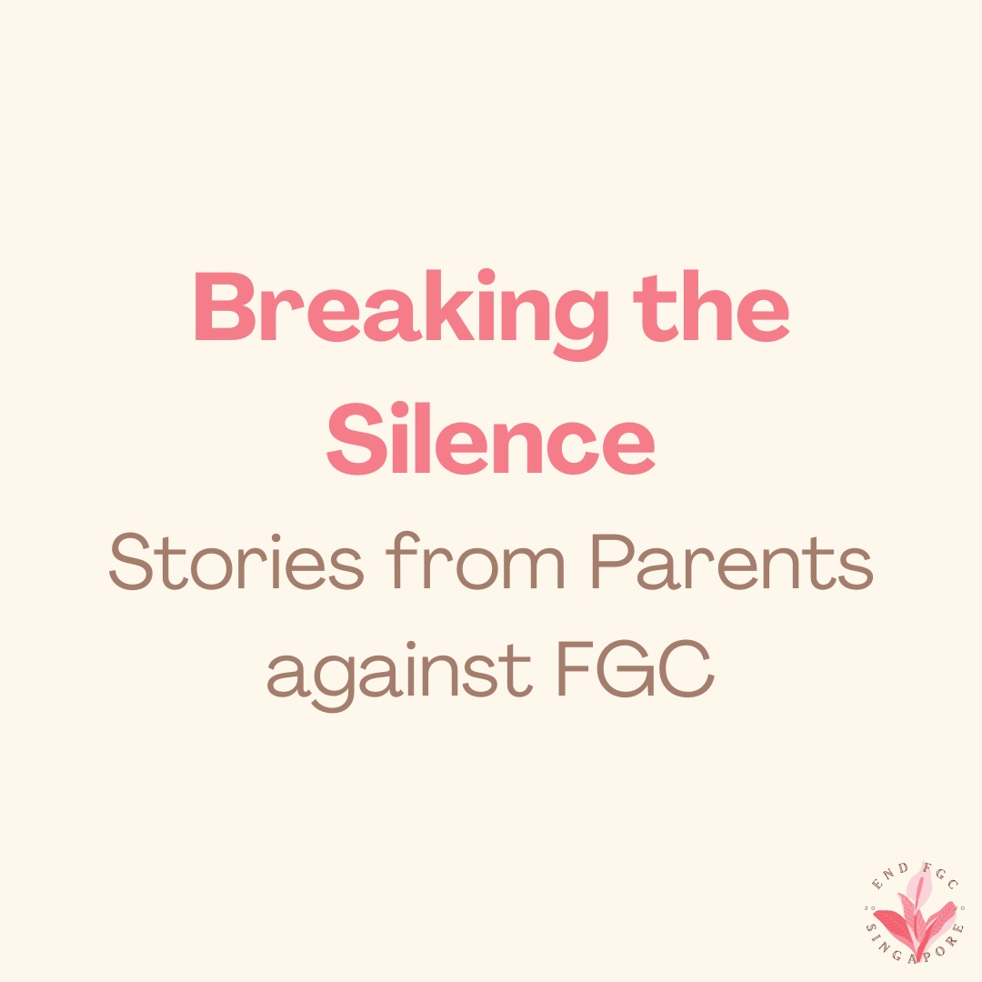 Stories from Parents against Sunat Perempuan